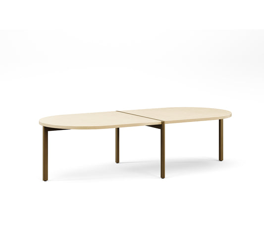 Bowie Coffee Table Oval Stone