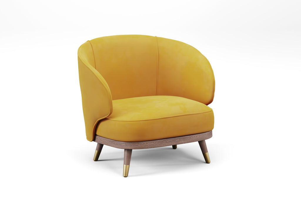 Nelson Easy Chair Full Back Classic Designer Easy Chair Online