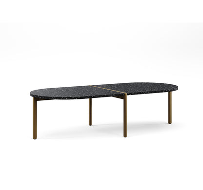 Bowie Coffee Table Oval Stone