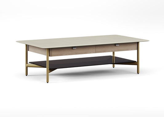 Elegant Rectangular Coffee Table - Sunday Design