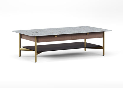 Elegant Rectangular Coffee Table - Sunday Design