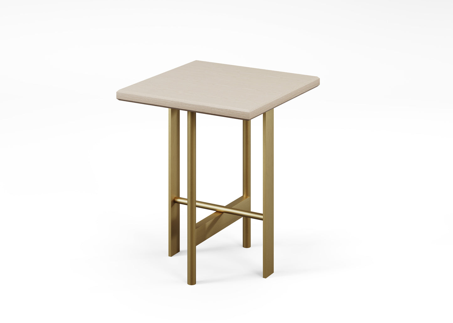 Sparks Side Table Square - Hi - SS