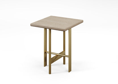 Sparks Side Table Square - Hi - SS