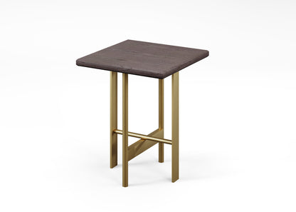 Sparks Side Table Square - Hi - SS