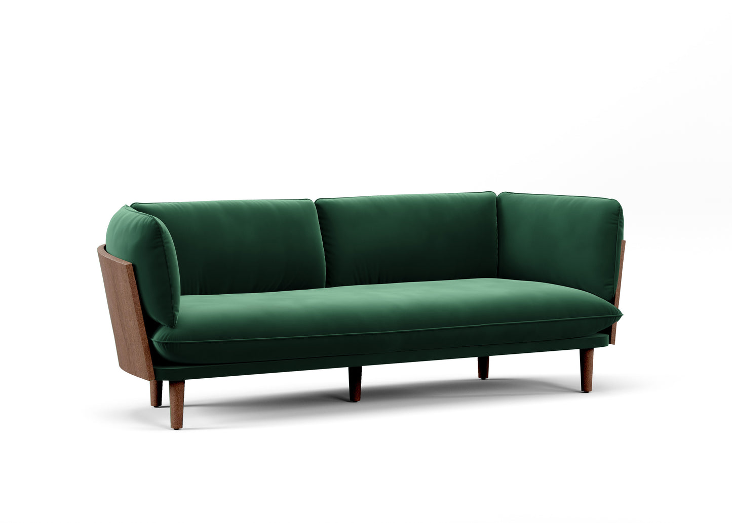 Sparks Sofa: 2-Seater Plain - Comfort & Style