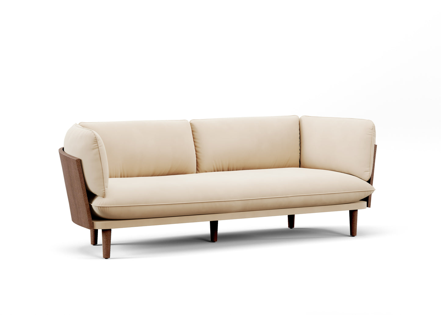 Sparks Sofa: 2-Seater Plain - Comfort & Style