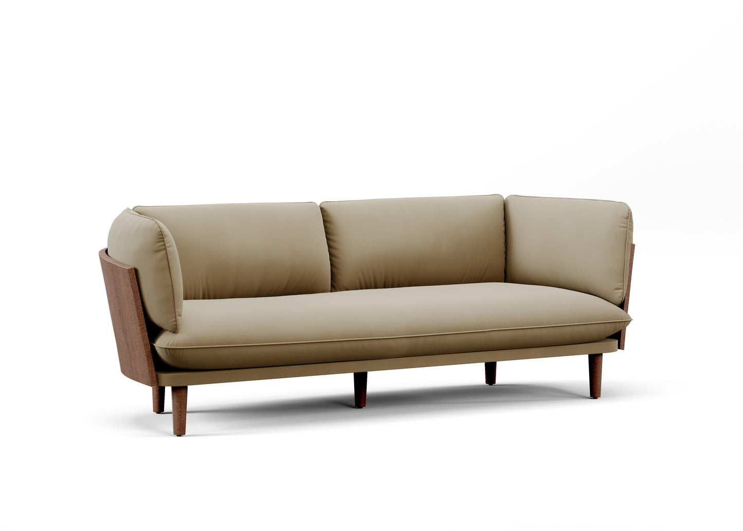 Sparks Sofa: 2-Seater Plain - Comfort & Style