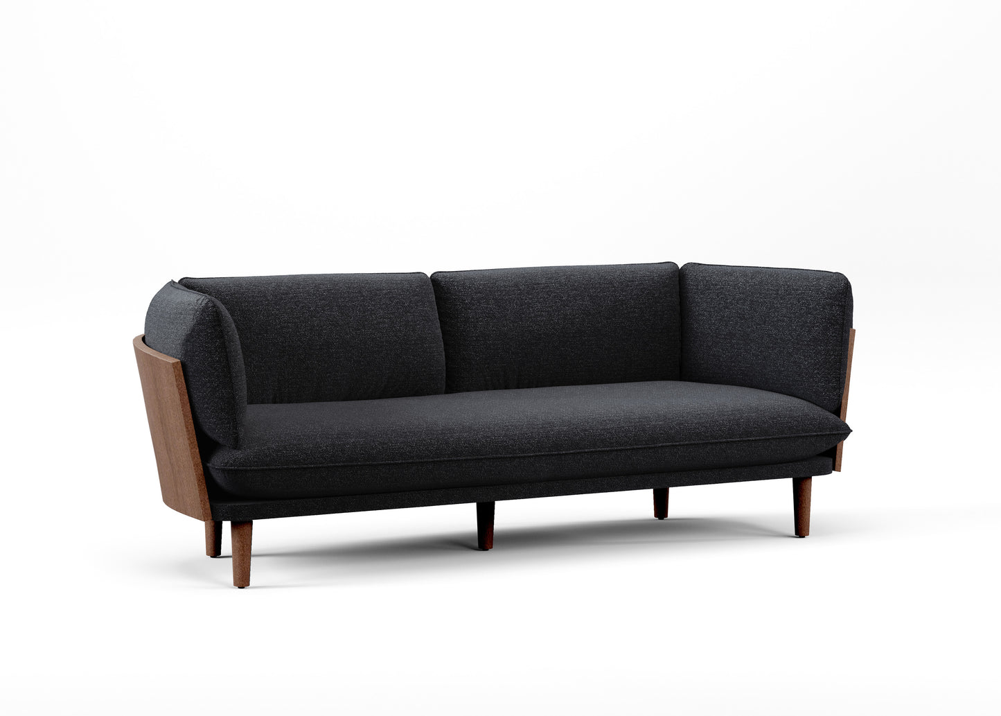 Sparks Sofa: 2-Seater Plain - Comfort & Style